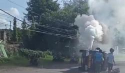 Ambulans Milik Polres Merangin Tabrak Motor, Pengendara Luka-luka