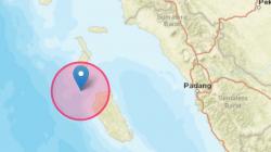 8 Gempa Susulan Guncang Mentawai Pascagempa M 7,3 Berpotensi Tsunami