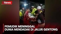 Lingkar Gentong Makan Korban, Seorang Pemudik Meninggal Dunia Mendadak