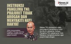 Infografis Instruksi Panglima TNI Prajurit Tak Arogan dan Menyakiti Hati Rakyat