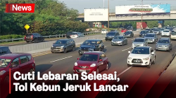 KM 4 Tol Kebon Jeruk Ramai Lancar, Cuti Bersama Usai