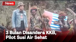 Inilah Video Terbaru Pilot Susi Air, 3 Bulan Disandera KKB Papua Kondisi Sehat
