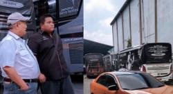 Posting Foto Mobil di Garasi PO Haryanto, Rian Mahendra Sungkem ke H Haryanto? Netizen Terharu