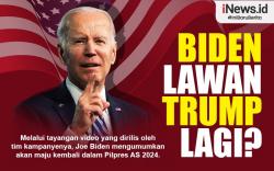 Infografis Biden Lawan Trump Lagi? 
