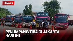 Arus Balik, Ribuan Penumpang Tiba di Jakarta Melalui Terminal Kalideres Hari ini
