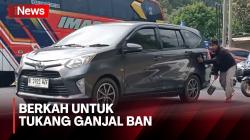 Tanjakan Lingkar Gentong Bawa Berkah untuk Tukang Ganjal Ban<