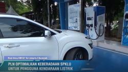 SPKLU Rest Area KM 62 Jakarta-Cikampek Berikan Rasa Aman dan Nyaman Bagi Pemudik