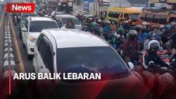 Arus Balik Lebaran, Ribuan Kendaraan Pemudik Terjebak Macet di Pantura Cirebon