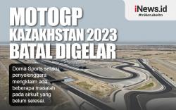 Infografis MotoGP Kazakhstan 2023 Batal Digelar