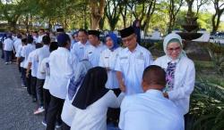 Pemkab Bone Bolango Gelar Halal Bihalal di Apel Perdana PascaLebaran Idulfitri<