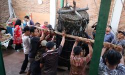 Lopis Raksasa 1.830 Kg Siap Meriahkan Tradisi Syawalan Krapyak di Pekalongan