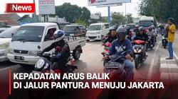 Arus Balik Mudik, Ribuan Kendaraan Padati Jalur Pantura Menuju Jakarta