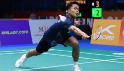 Bukan Dibanting, Anthony Ginting Giveaway Raket usai Juara Singapore Open 2023