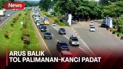 Arus Balik Tol Palimanan-Kanci Padat pada H+7 Lebaran