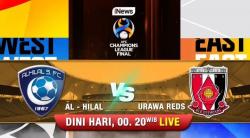Saksikan Final Leg 1 AFC Champions League Al-Hilal vs Urawa Red Diamonds Dini Hari Ini Live di iNews