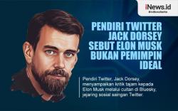 Infografis Pendiri Twitter Sebut Elon Musk Bukan Pemimpin Ideal  