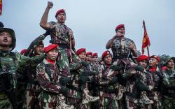 Potret 2 Jenderal Kopassus Dipanggul Prajurit