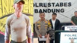 Breaking News! Bule Australia yang Ludahi Imam Masjid di Buahbatu Bandung Tersangka<