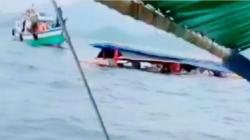 Viral Kecelakaan Laut di Perairan Lampung, 2 Kapal Bertabrakan Bawa Wisatawan
