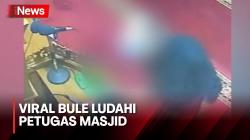 Heboh Bule di Bandung Ludahi Petugas Masjid karena Terganggu Suara Murrotal Al Qur'an<