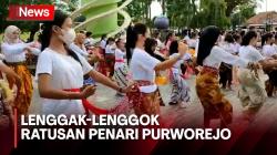 Peringati Hari Tari Sedunia, Ratusan Orang Unjuk Bakat di Alun-Alun Purworejo