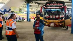 Tak Ada Kendala, Arus Balik Bus AKAP di Samarinda Kaltim Terpantau Lancar<