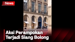 Rampok Bersenjata Bobol Butik Bulgari Paris, Ambil Barang Jutaan Euro