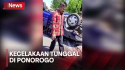 Cerita Sopir di Balik Minibus yang Terbalik di Ponorogo