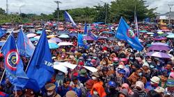 Hari Buruh, Pekerja di Sukabumi Tuntut 6 Poin di Antaranya soal Perlindungan<