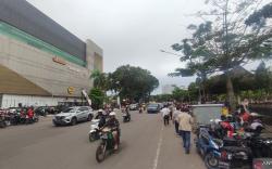 May Day di Palembang, Polisi Rekayasa Lalu Lintas Menuju Gedung DPRD Sumsel <