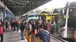 Puncak Arus Balik, Ribuan Penumpang Padati Terminal Bus Pemalang