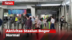 Hari Pertama Sekolah dan Kerja, Begini Suasana di Stasiun Bogor