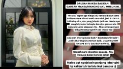 Tak Terima Hidupnya Diatur Netizen, Fuji Tulis Pesan Menohok Ini di Medsos