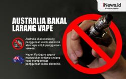 Infografis Australia Bakal Larang Vape
