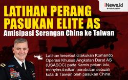 Infografis Pasukan Elite AS Latihan Perang Bela Taiwan
