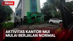 Garis Polisi Masih Terpasang di Kantor MUI Pusat, Suasana Mulai Kondusif Usai Penembakan