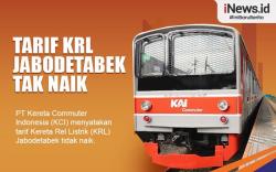  Infografis Tarif KRL Jabodetabek Tak Naik Pascalebaran  