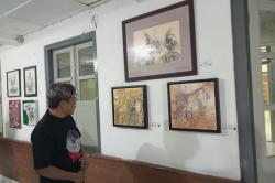 Angkat Tema Bergembira Menggambar, 32 Komunitas Seni Gelar Pameran di Bapas Kelas I Yogyakarta<
