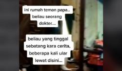 Viral Dokter Karawang Tinggal Sebatang Kara di Rumah Megah Penuh Sampah, Kerap Dilalui Ular<