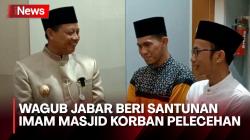 Wagub Jabar Kunjungi dan Beri Santunan Imam Masjid Korban Pelecehan WNA<