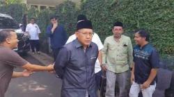 Anas Urbaningrum Takziah ke Rumah Duka M Taufik, Kenang Senior dan Sahabat yang Baik