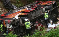 Deretan Kecelakaan Bus Paling Mengerikan di Indonesia, Terbaru Bus Rombongan Peziarah Meluncur Tanpa Sopir Masuk ke Jurang