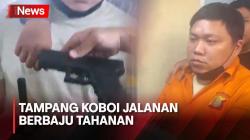 Begini Tampang Koboi Jalanan Berbaju Tahanan saat Digiring ke Polda Metro Jaya