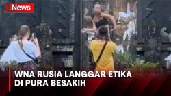 Imigrasi Bali Segera Deportasi 2 WNA Rusia yang Viral Menari dan Berpose Tak Pantas di Pura Besakih