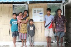 Toilet umum di Kokur yang berhasil dibangun vivo Indonesia bersama Kawan Baik Indonesia. (Foto: dok vivo)