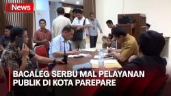 Jelang Pemilu 2024, Bacaleg Serbu Mal Pelayanan Publik di Kota Parepare