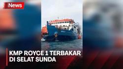 Kebakaran di KMP Royce Berhasil Dipadamkan, Penumpang Sempat Panik