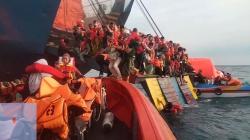 KMP Royce 1 Terbakar di Selat Sunda, 9 Orang Luka-luka