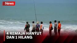 Pantai Selatan Kebumen Kembali Telan Korban, 4 Pelajar Terseret Ombak