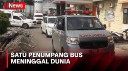 Bus Jatuh ke Sungai di Guci Tegal, Satu Orang Meninggal Dunia